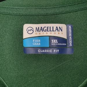 Mens Magellan long sleeve shirt moisture wicking